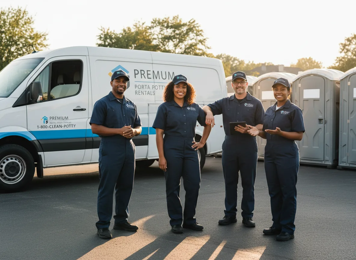 VIP Portable Toilets company in Adelphi, OH